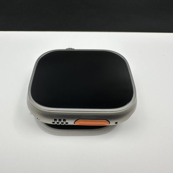 Apple Watch Ultra 2 49MM Natural Titanium Navy Ocean Band - Image 4