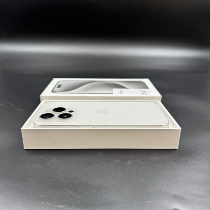 iPhone 15 Pro 128GB White Titanium - Image 2